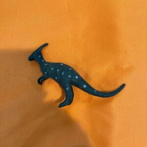 Reptile Toy Dinosaur - Green with White Spots